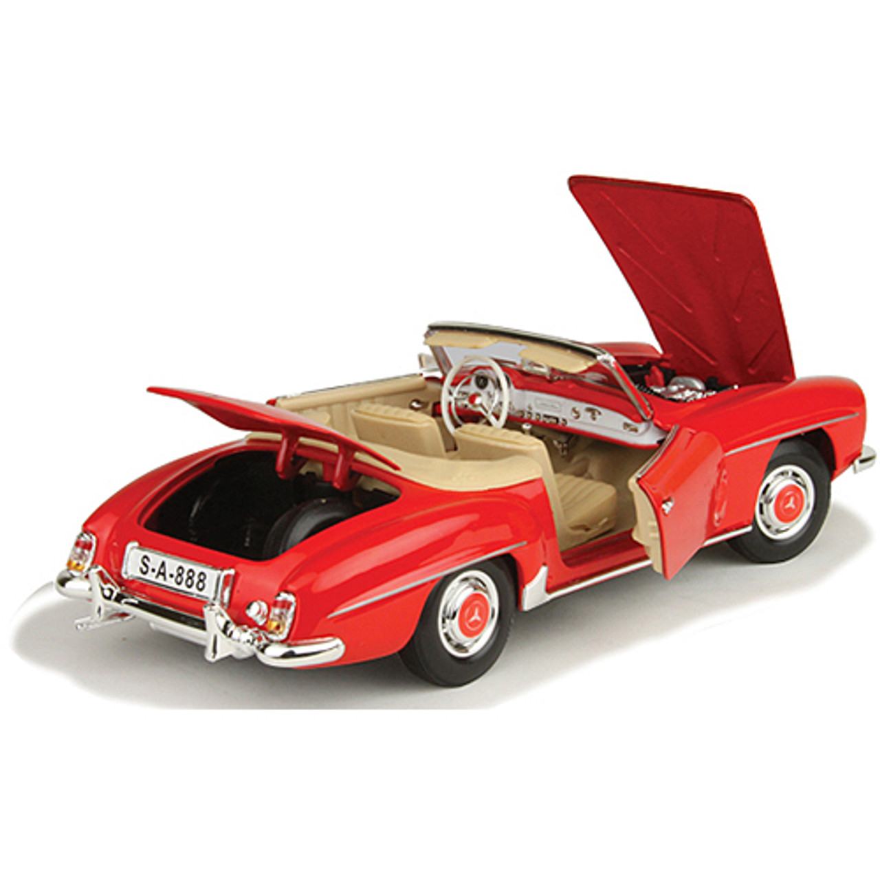 1955 Mercedes-Benz 190SL 1:18 Scale Diecast Model by Maisto