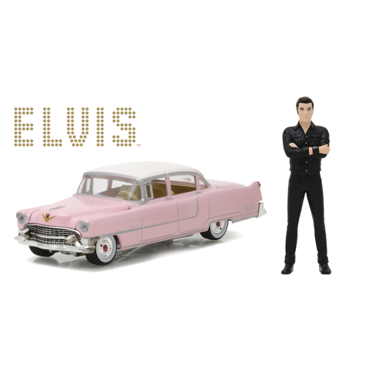 1955 Cadillac Fleetwood エルビス・プレスリー Greenlight Elvis Presley's Pink 1955 Cadillac Fleetwood