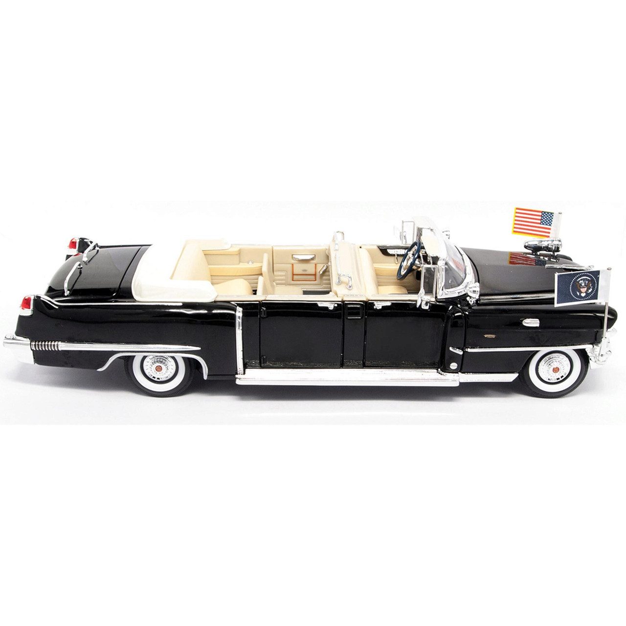 1956 Cadillac Presidential Parade Car 1:24 Scale Diecast Model by Road  Signature