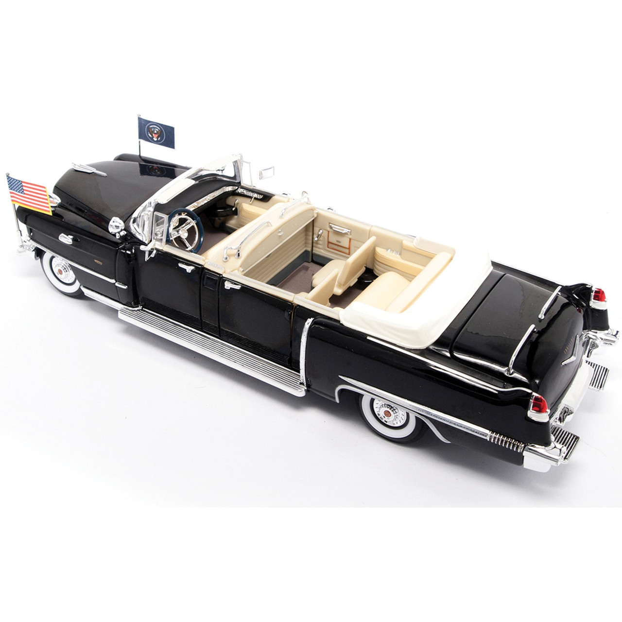 1956 Cadillac Presidential Parade Car 1:24 Scale Diecast Model by Road  Signature