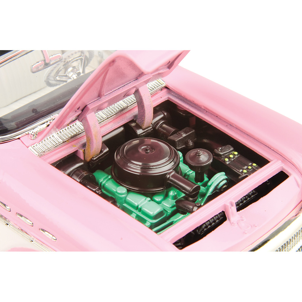 1957 Buick Roadmaster Convertible Pink Diecast Model | Motormax