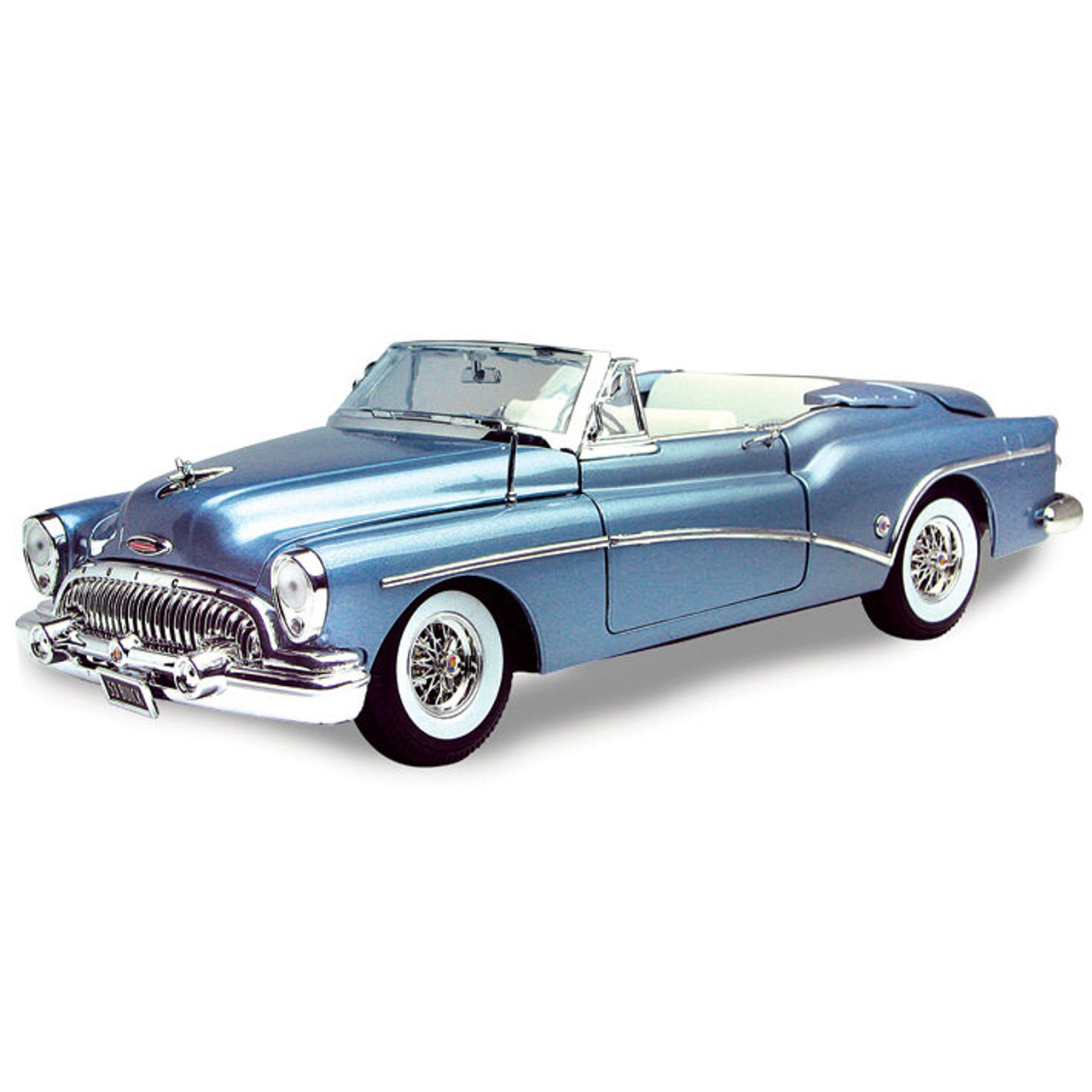 1953 Buick Roadmaster Skylark - Blue 1:18 Scale Diecast Model by Motormax