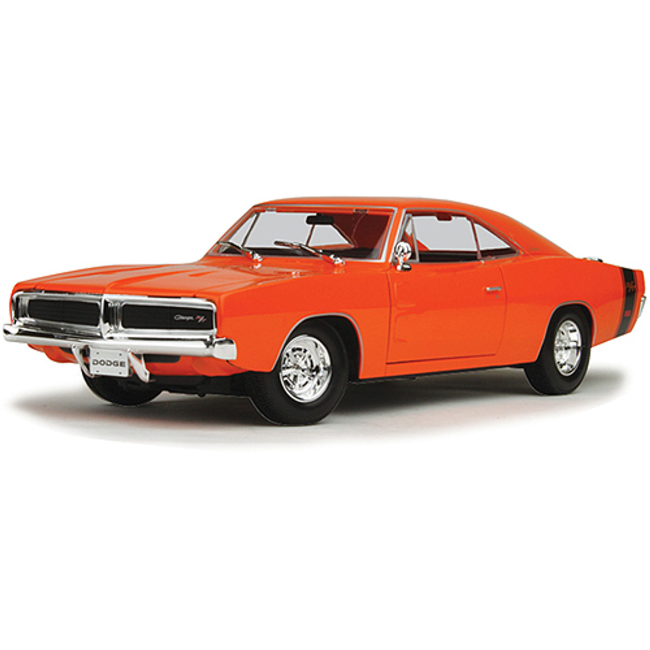 1969 Dodge Charger R/T - Orange 1:18 Scale Diecast Model by Maisto