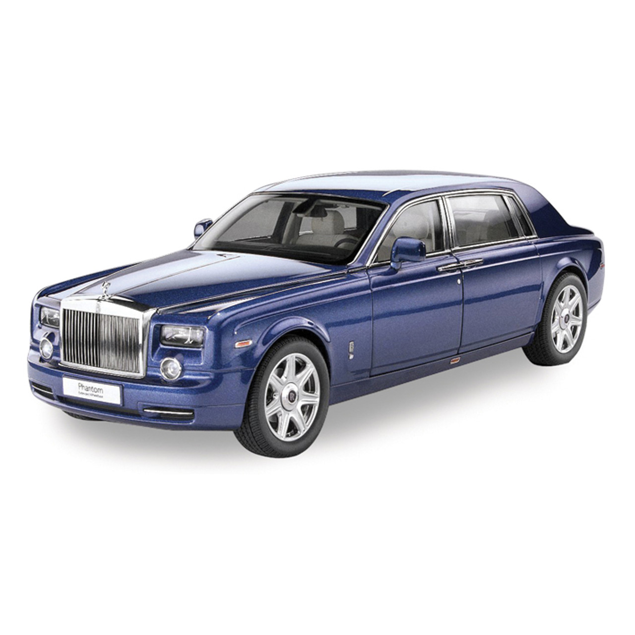 Rolls-Royce Phantom VII Limo - blue 1:18 Scale Diecast Replica Model by  Kyosho