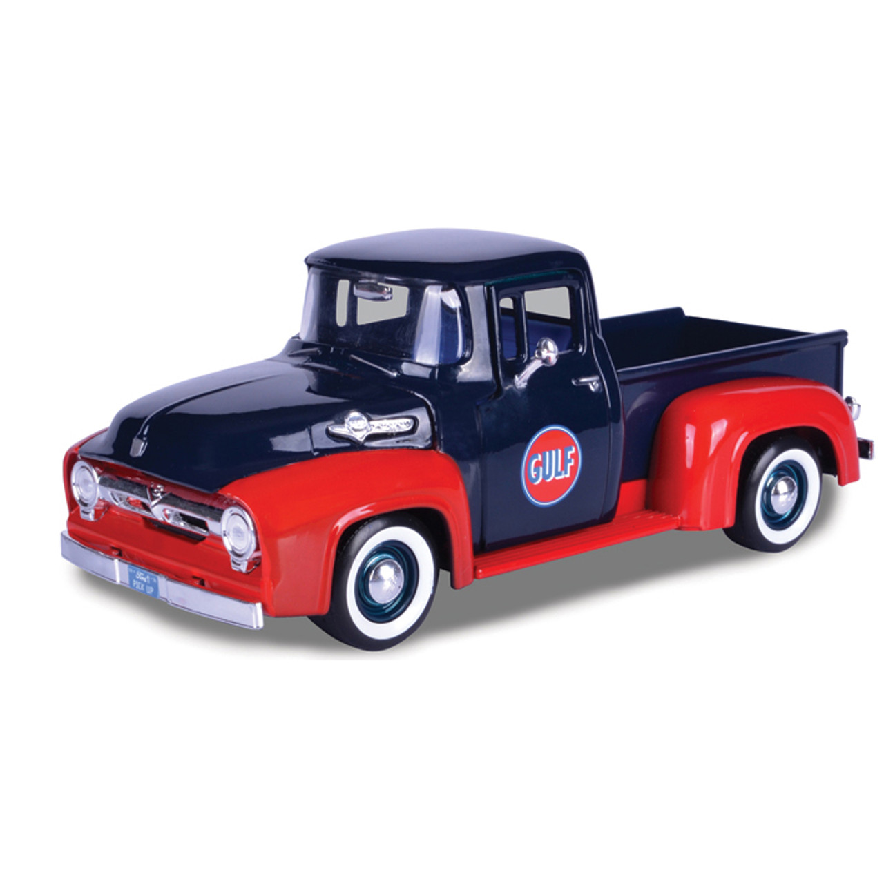 1956 Gulf Ford F-100 Service Truck Diecast Model | Motormax