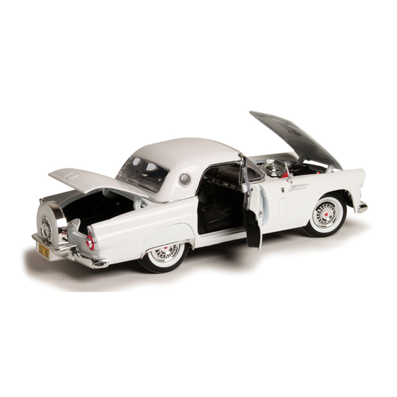 1956 Ford Thunderbird Coupe White Diecast Model | Motormax