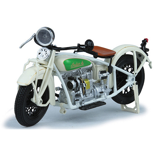 1930 Indian Four Motorcycle 112 Scale Diecast Model by NewRay Toys