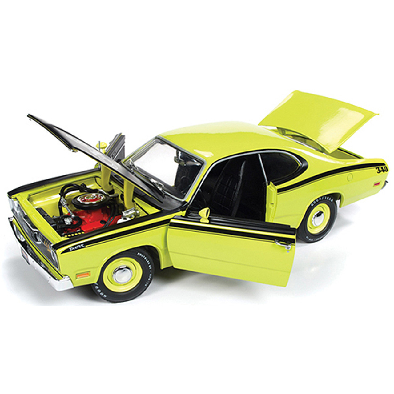 1971 Plymouth Duster Hardtop 1:18 Scale Diecast Replica Model by American  Muscle - Ertl