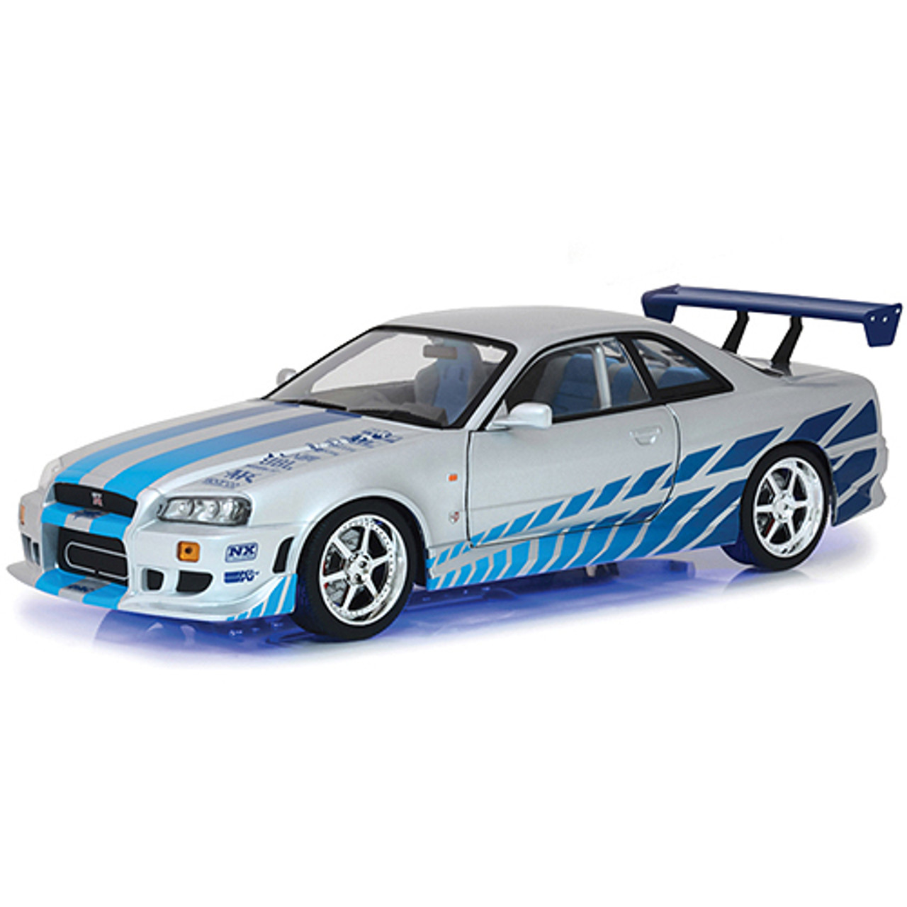 【美品】FAST\u0026FURIOUS Nissan Skyline 1:18