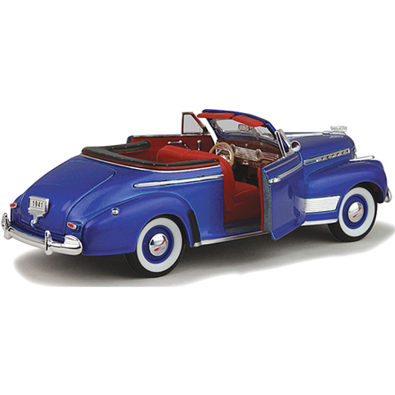 1941 Chevrolet Special Deluxe Convertible Blue | Welly