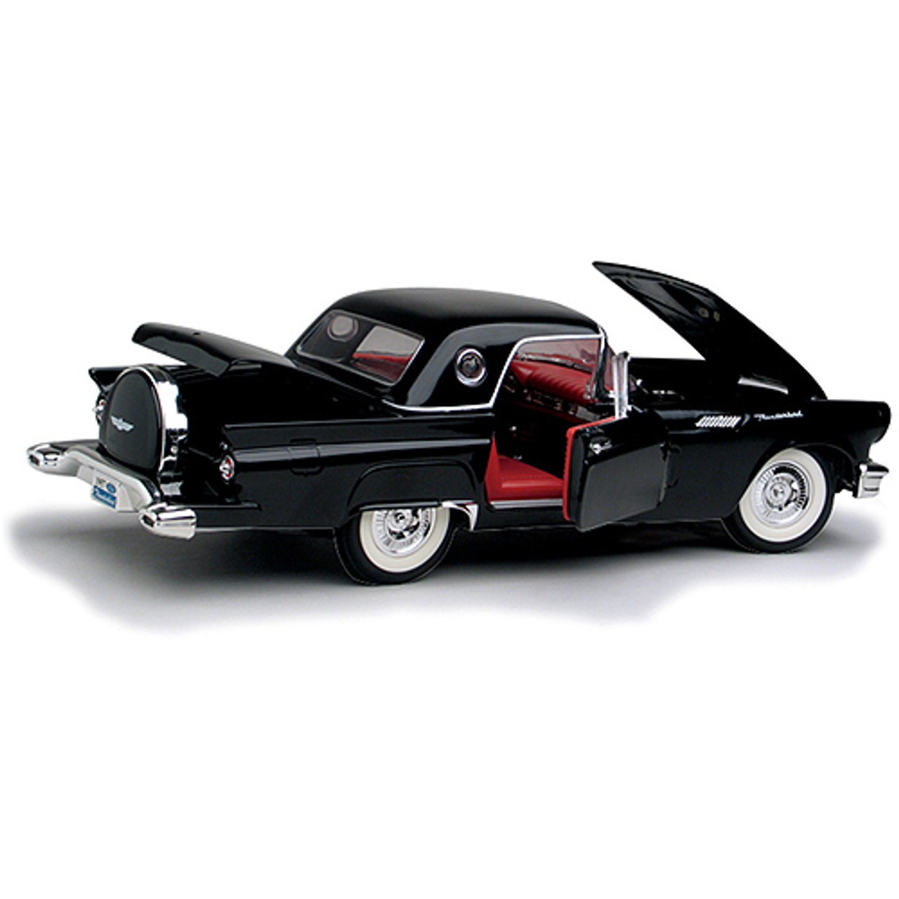 1957 Ford Thunderbird - black 1:18 Scale Diecast Replica Model by Road  Signature