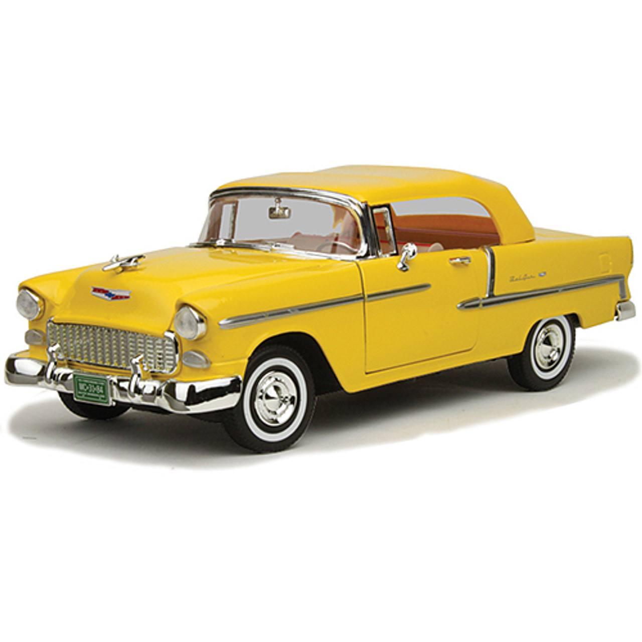 1955 chevy bel air coupe diecast replica