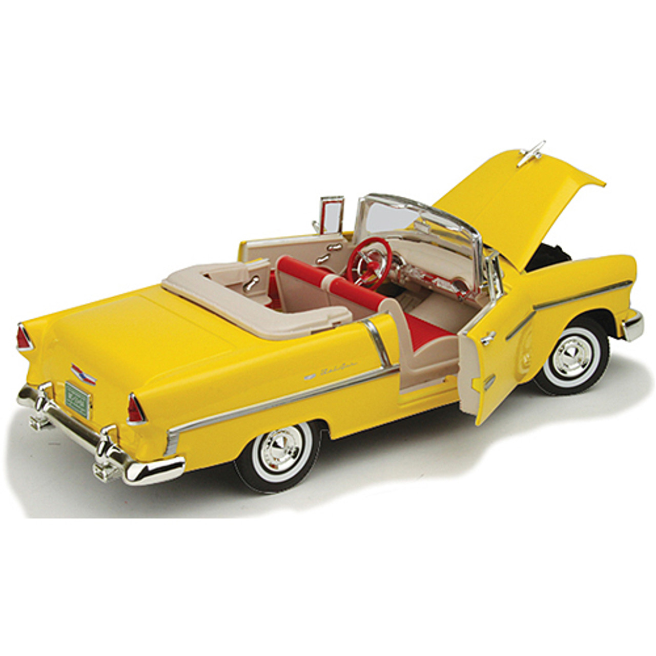 1955 Chevy Bel Air Top Up Convertible Diecast Model | Motormax