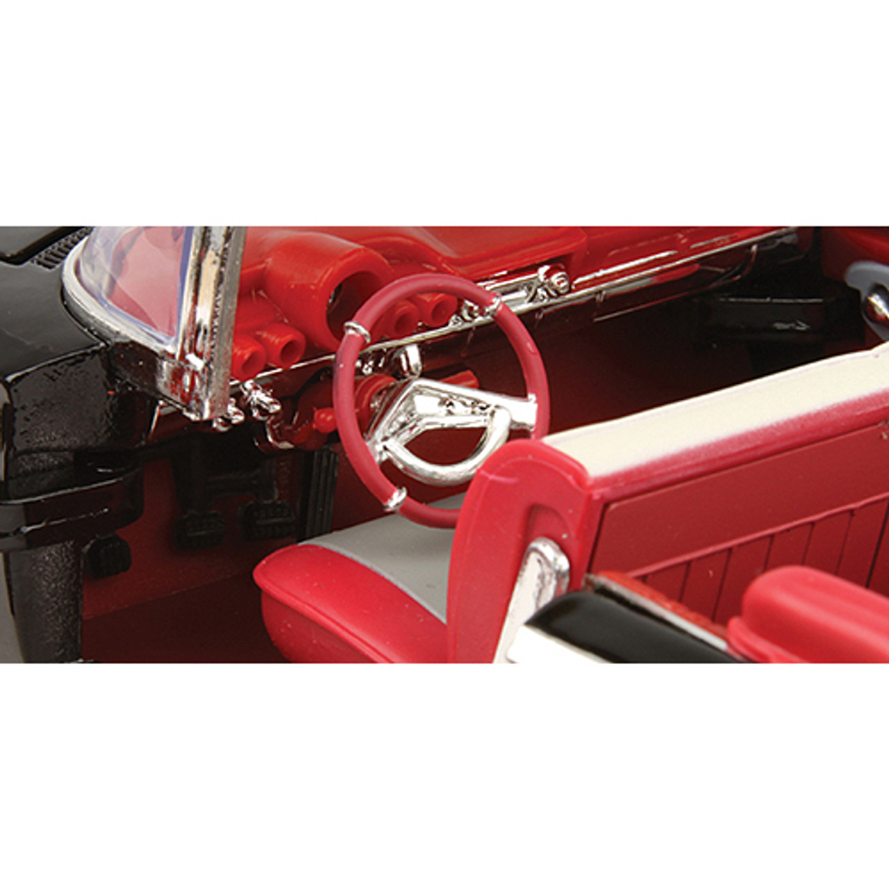 1960 Chevy Impala Convertible Black Diecast Model | Motormax