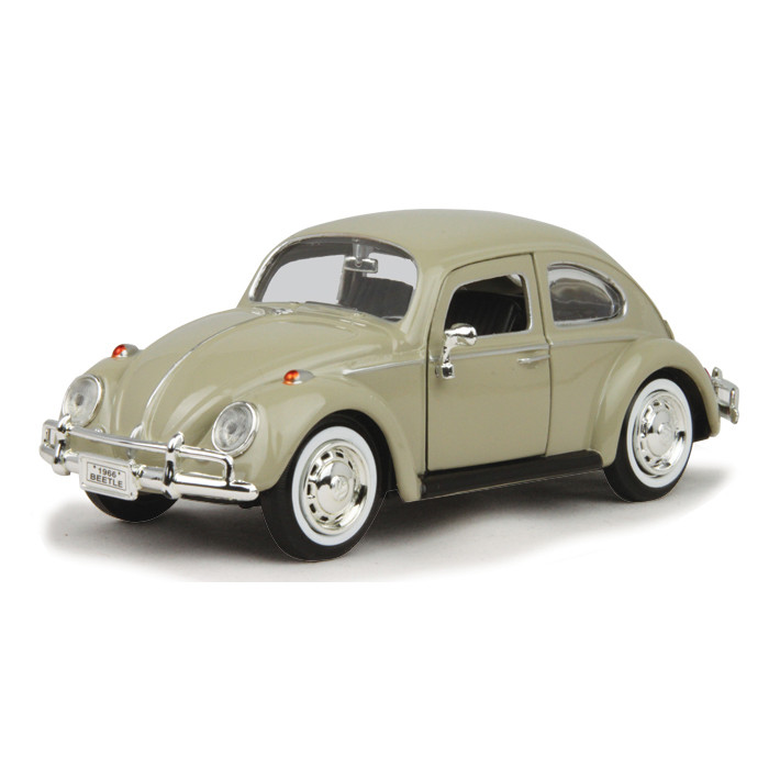 1966 VW Beetle ivory Diecast Model | Motormax