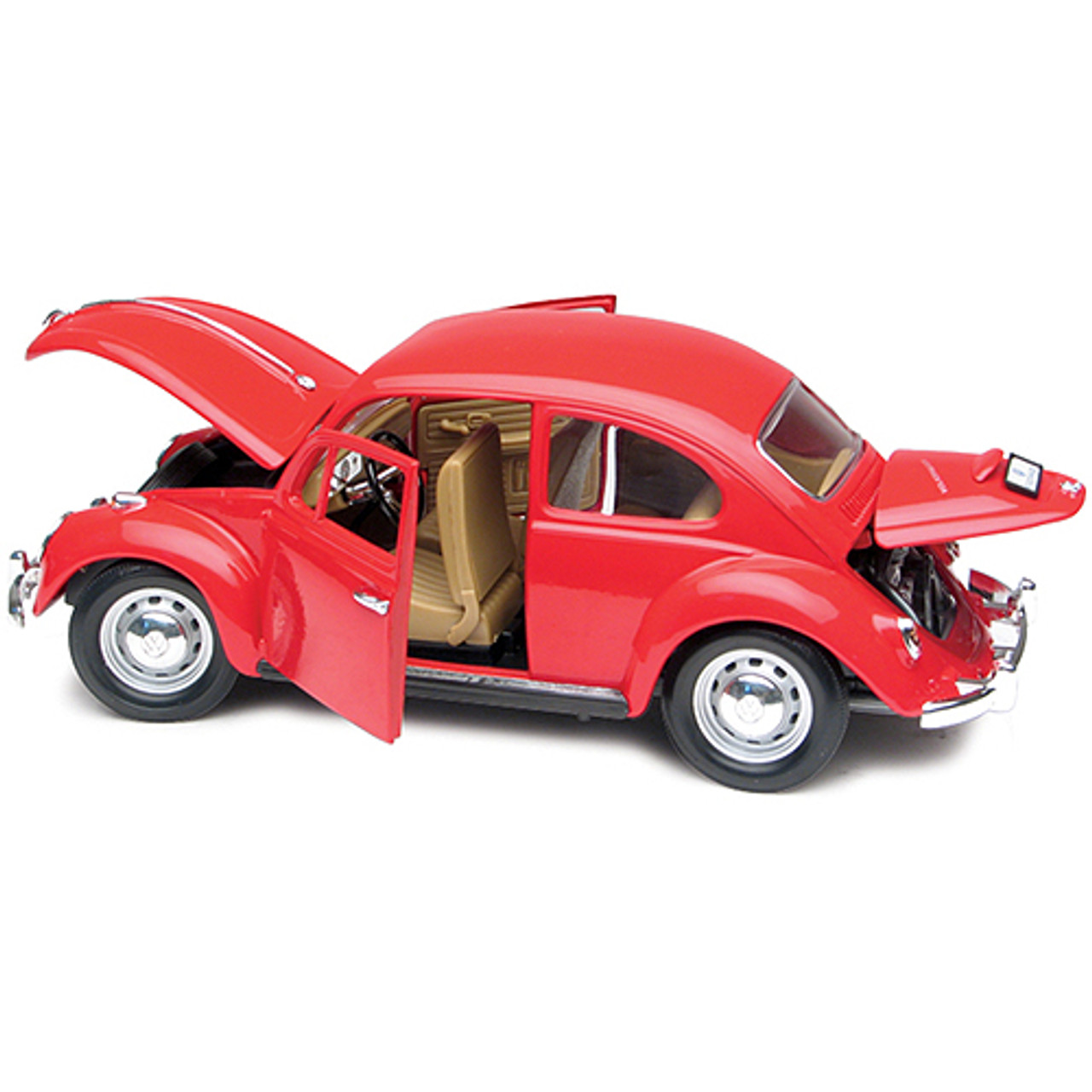 1967 Volkswagen Beetle - red 1:18 Scale Diecast Model by Road Signature