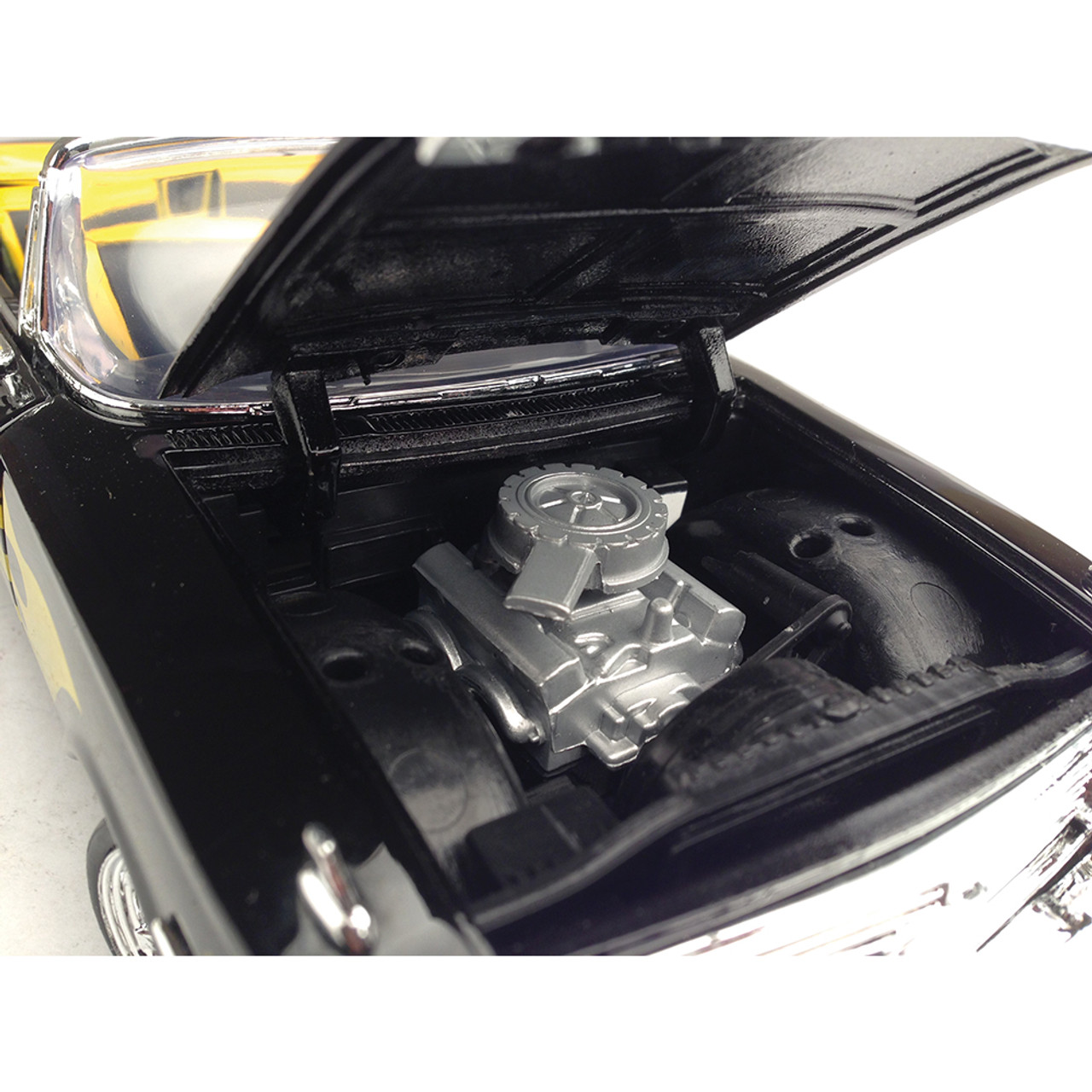 1/18 シェビーインパラ 1960 ブラック/フレーム 1960 MM製 1960 Chevy Impala Convertible Black Diecast Model | Motormax