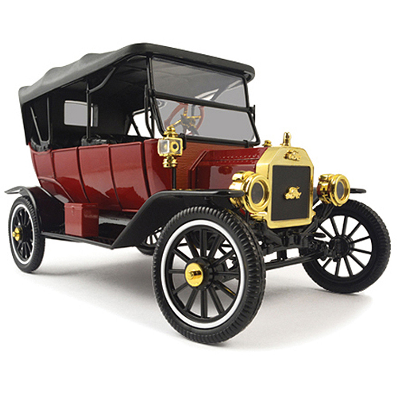 1915 Ford Model T Top Up Touring Car 1:18 Scale Diecast Model by Sunstar