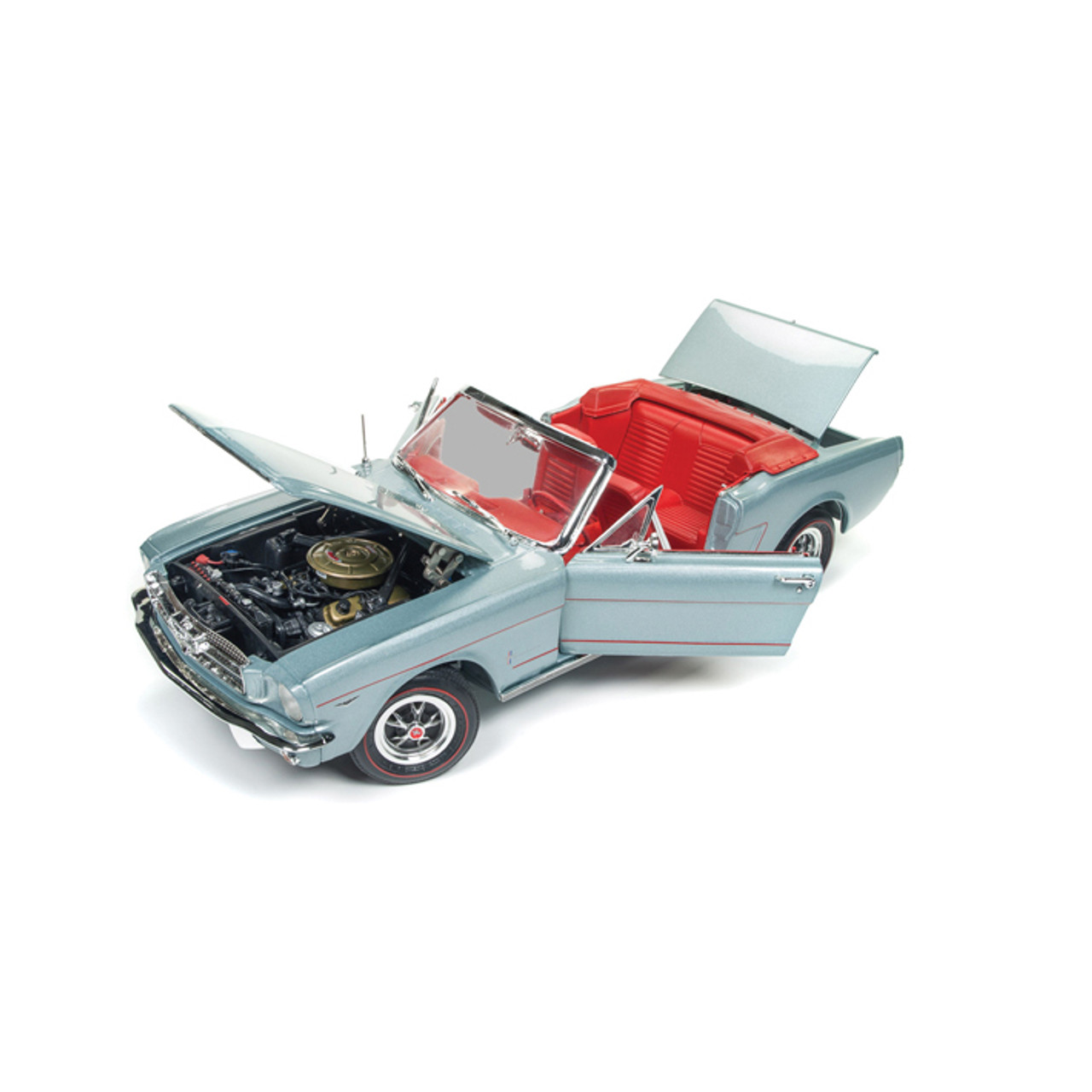 1965 Ford Mustang Convertible 1:18 Scale Diecast Model by American Muscle -  Ertl