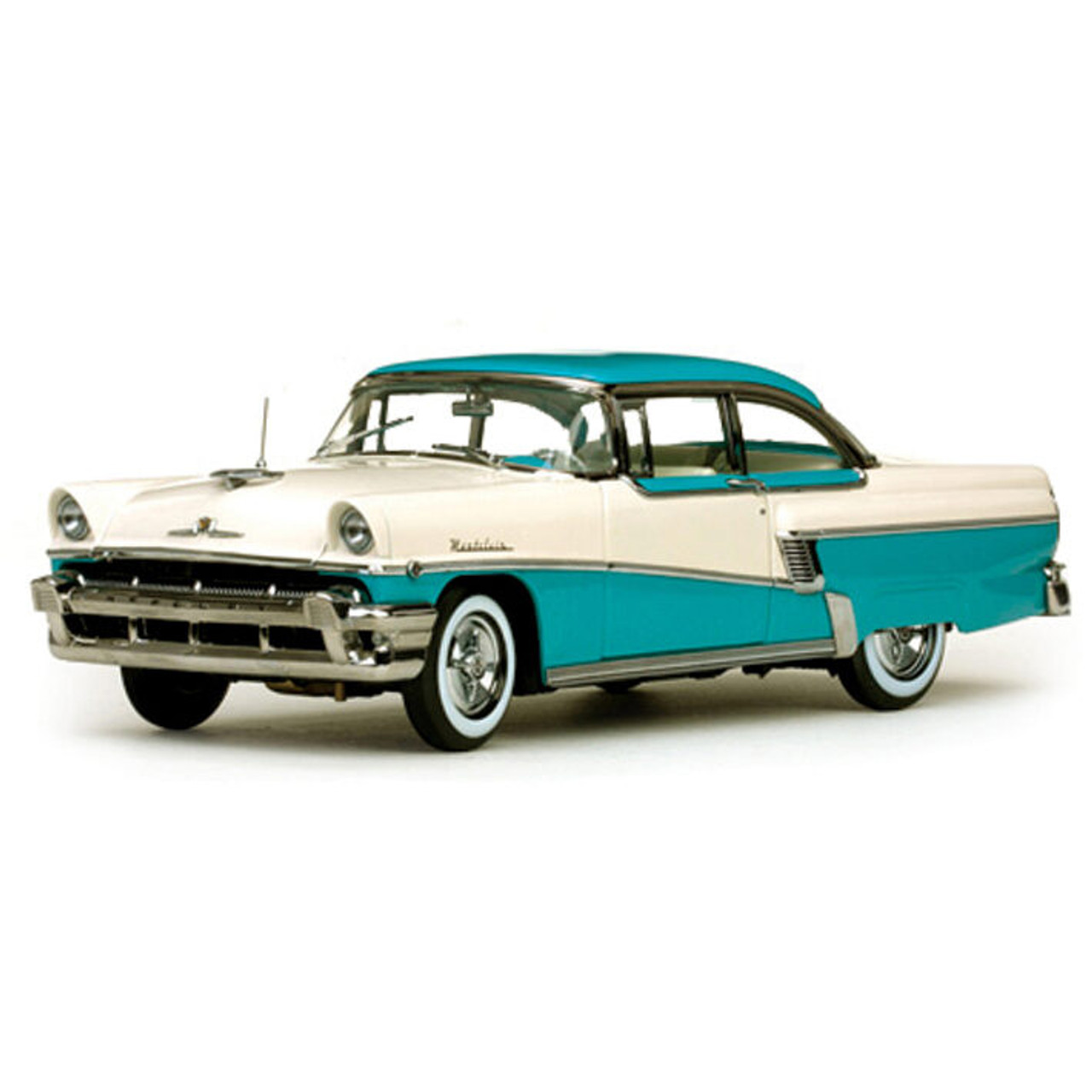 1956 Mercury Montclair Hard Top - Lauderdale Blue 1:18 Scale Diecast Model  by Sunstar