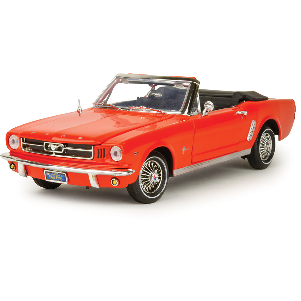 1964 1/2 Ford Mustang 289 Convertible Diecast Model | Motormax