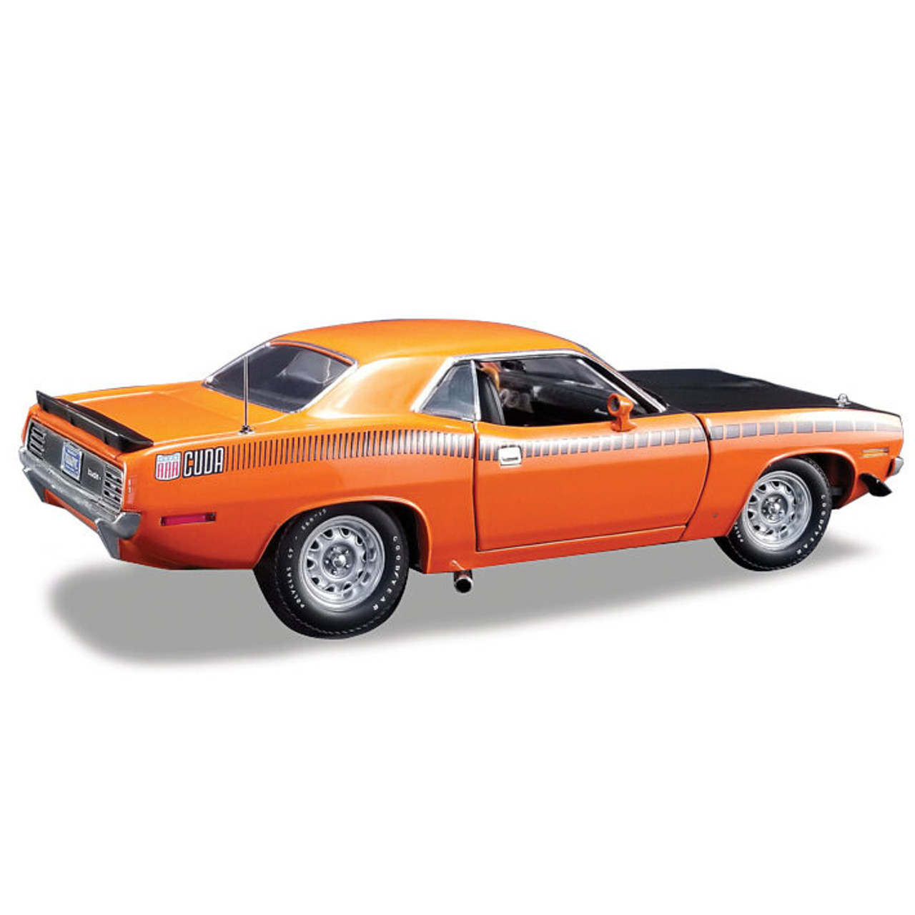 1970 Plymouth Barracuda AAR - Vitamin C Orange 1:18 Scale Diecast Model by  Acme