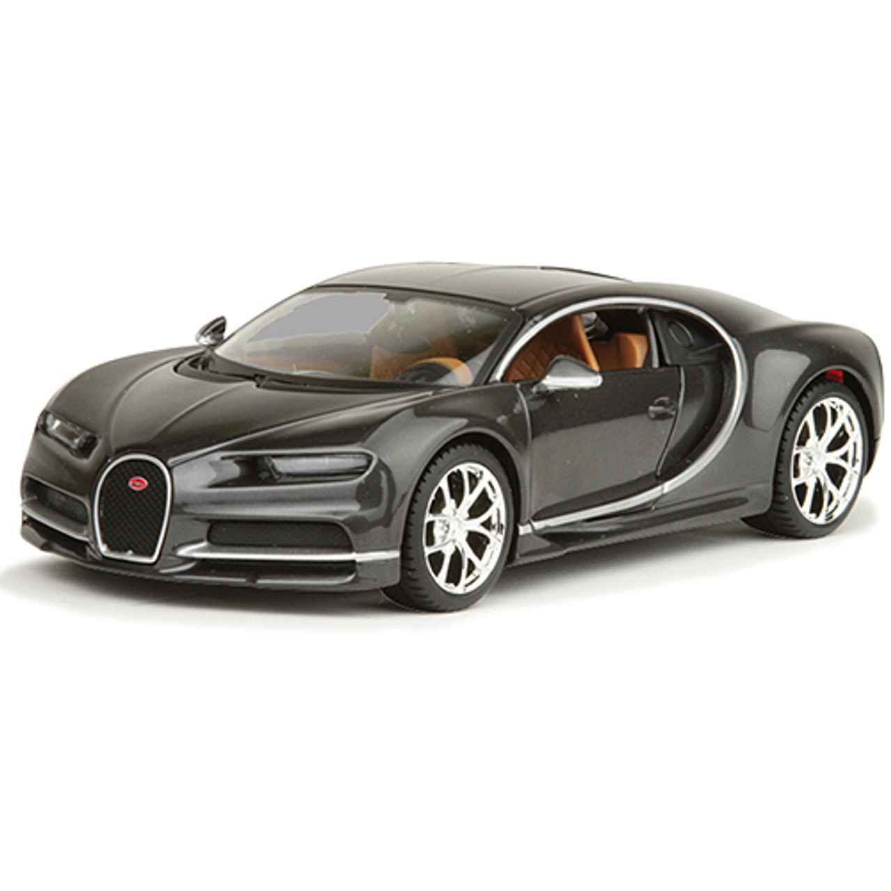 2017 Bugatti Chiron - Black 1:24 Scale Diecast Model by Maisto