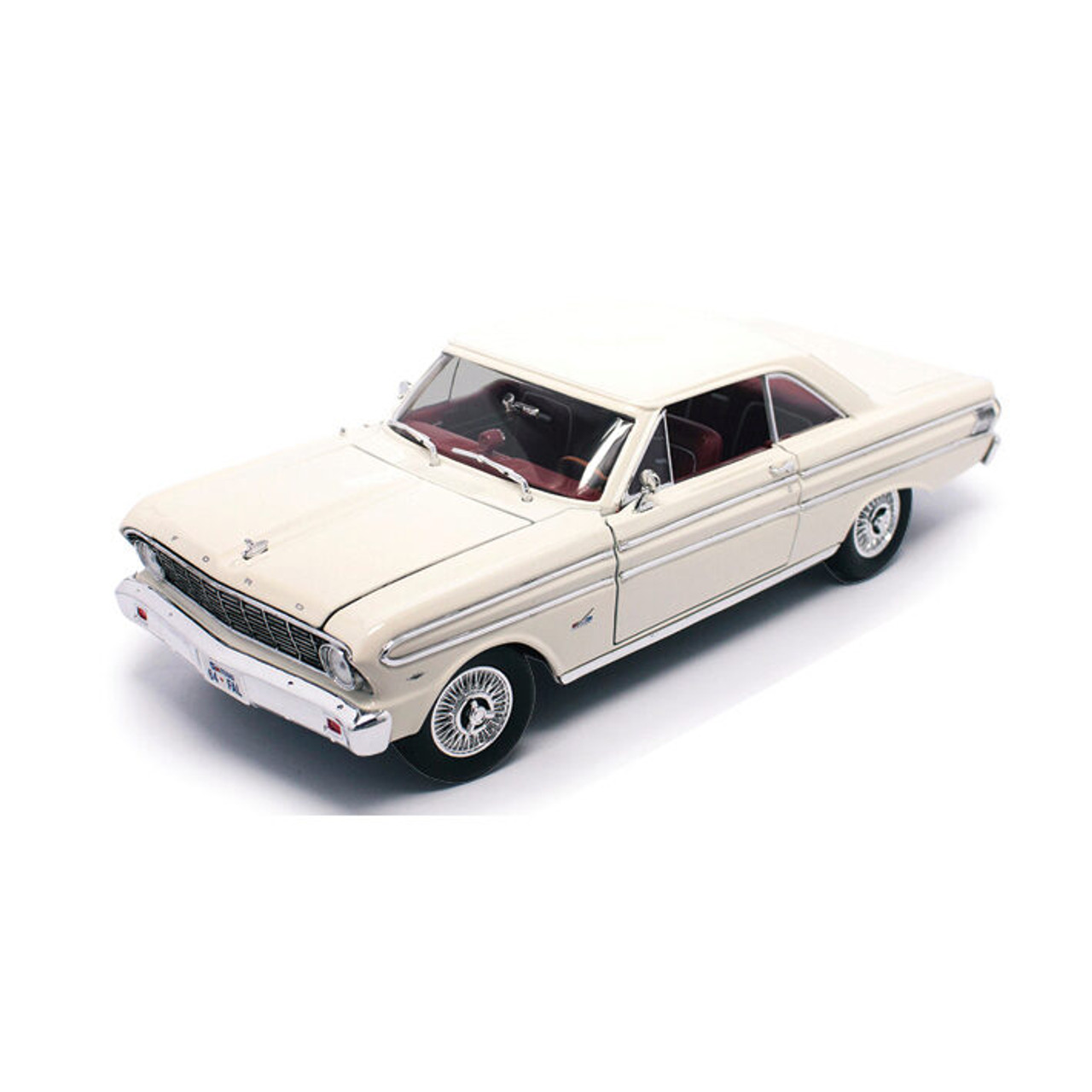 1964 Ford Falcon - White 1:18 Scale Diecast Model by Road Signature