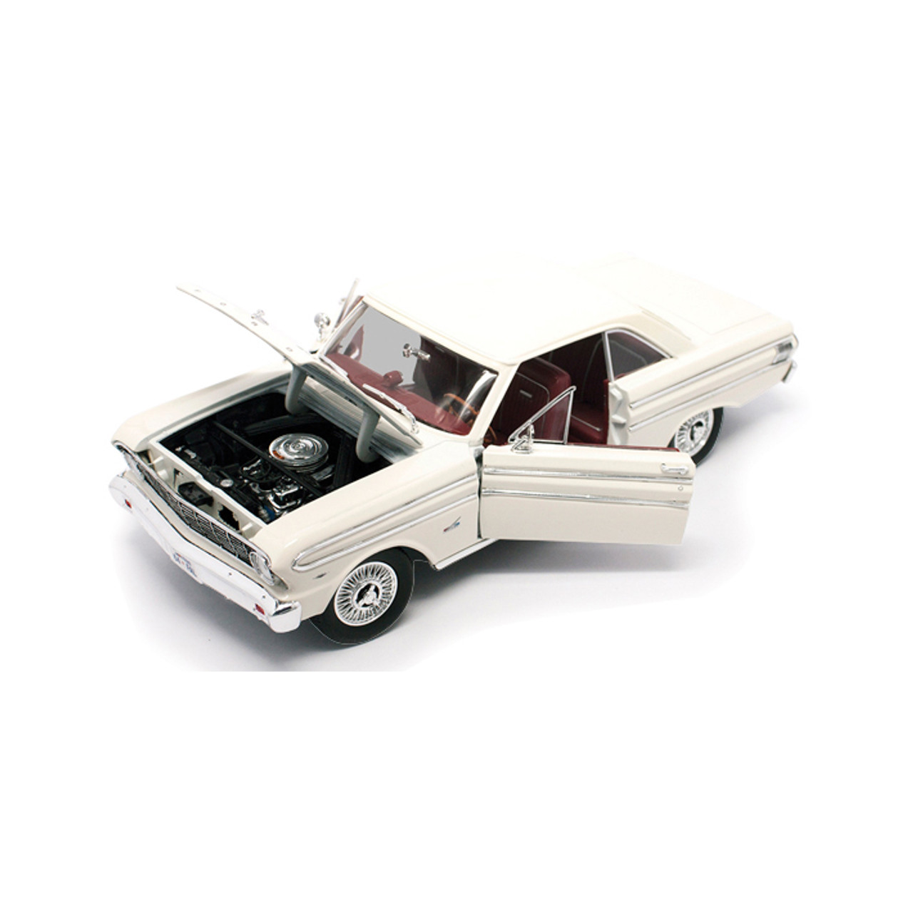 1964 Ford Falcon - White 1:18 Scale Diecast Replica Model by Road Signature