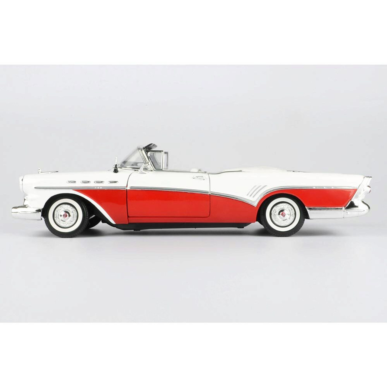 1957 Buick Roadmaster Convertible Red Diecast Model | Motormax