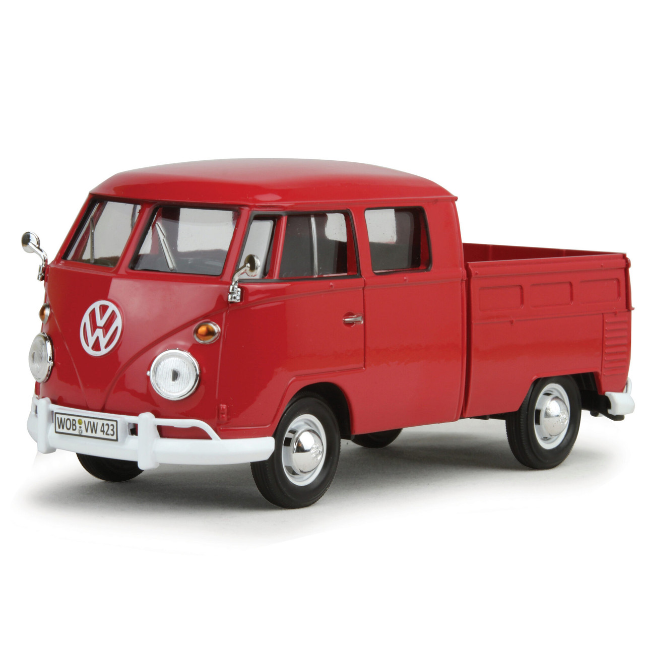 1967-1979 VW VOLKSWAGEN TYPE 2 DOUBLE CAB PICKUP 1/64 SCALE DIECAST MODEL CAR 