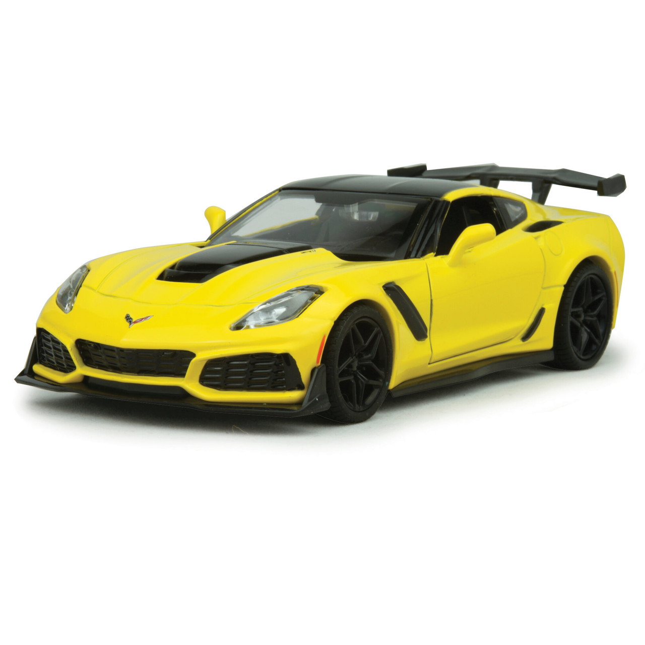 2019 Corvette ZR1 Track Pack Race Yellow Diecast Model Car