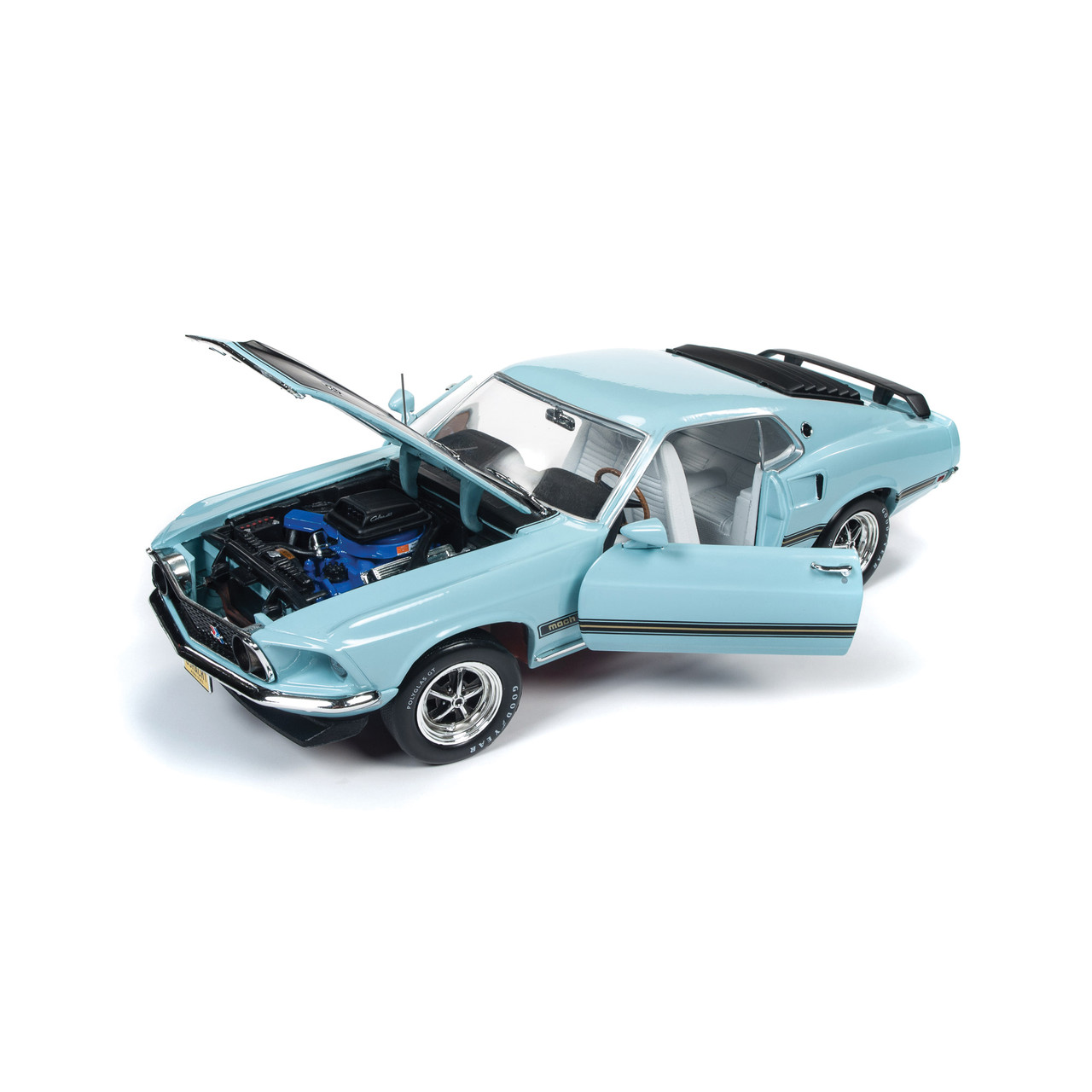 1969 Ford Mustang Mach 1 1:18 Scale Diecast Model by American