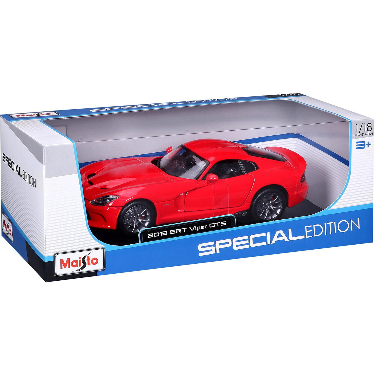 2013 SRT Viper GTS red Diecast Model | Maisto