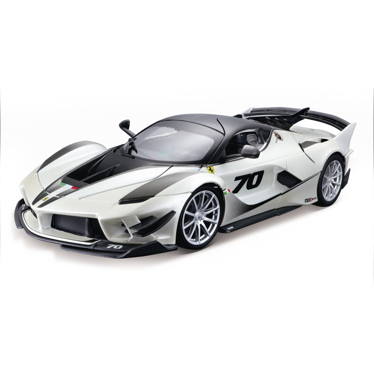 Ferrari FXX-K Evo 1:18 White Diecast Model Car | Bburago