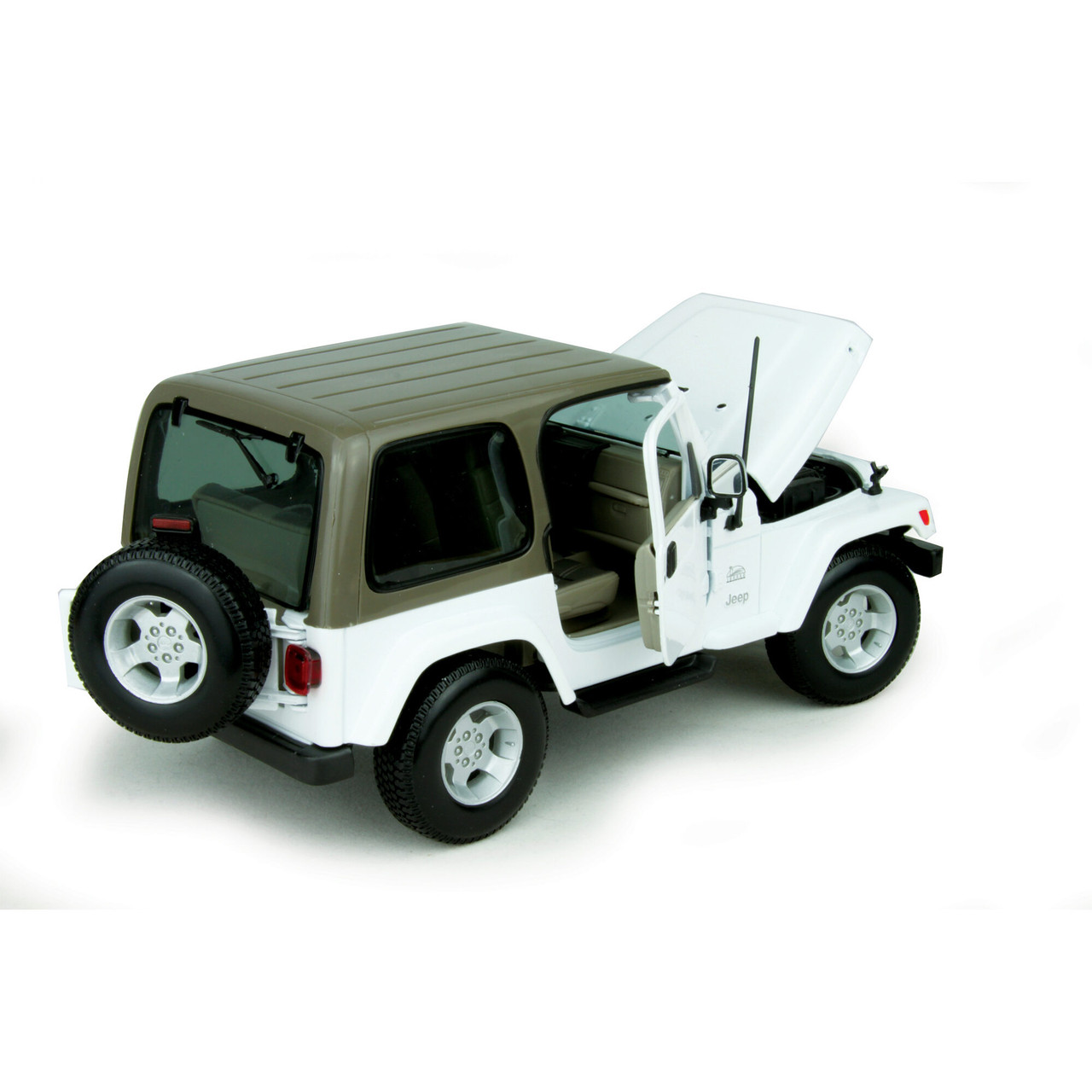 Jeep Wrangler Sahara Diecast Model Truck | Maisto