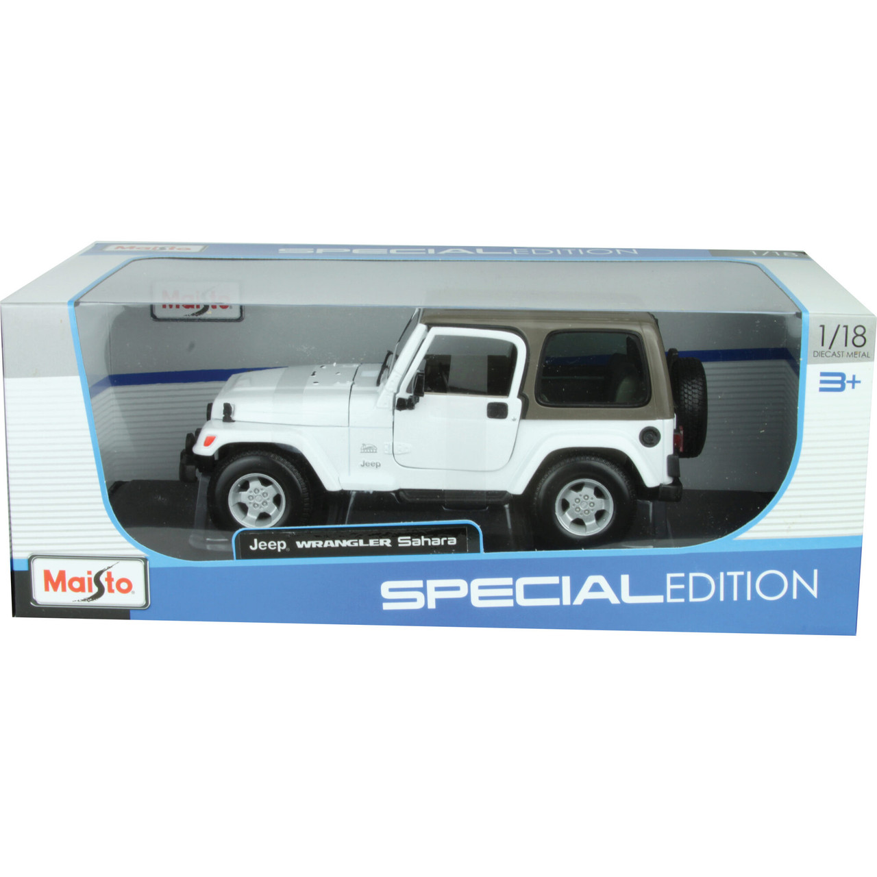 Jeep Wrangler Sahara Diecast Model Truck | Maisto
