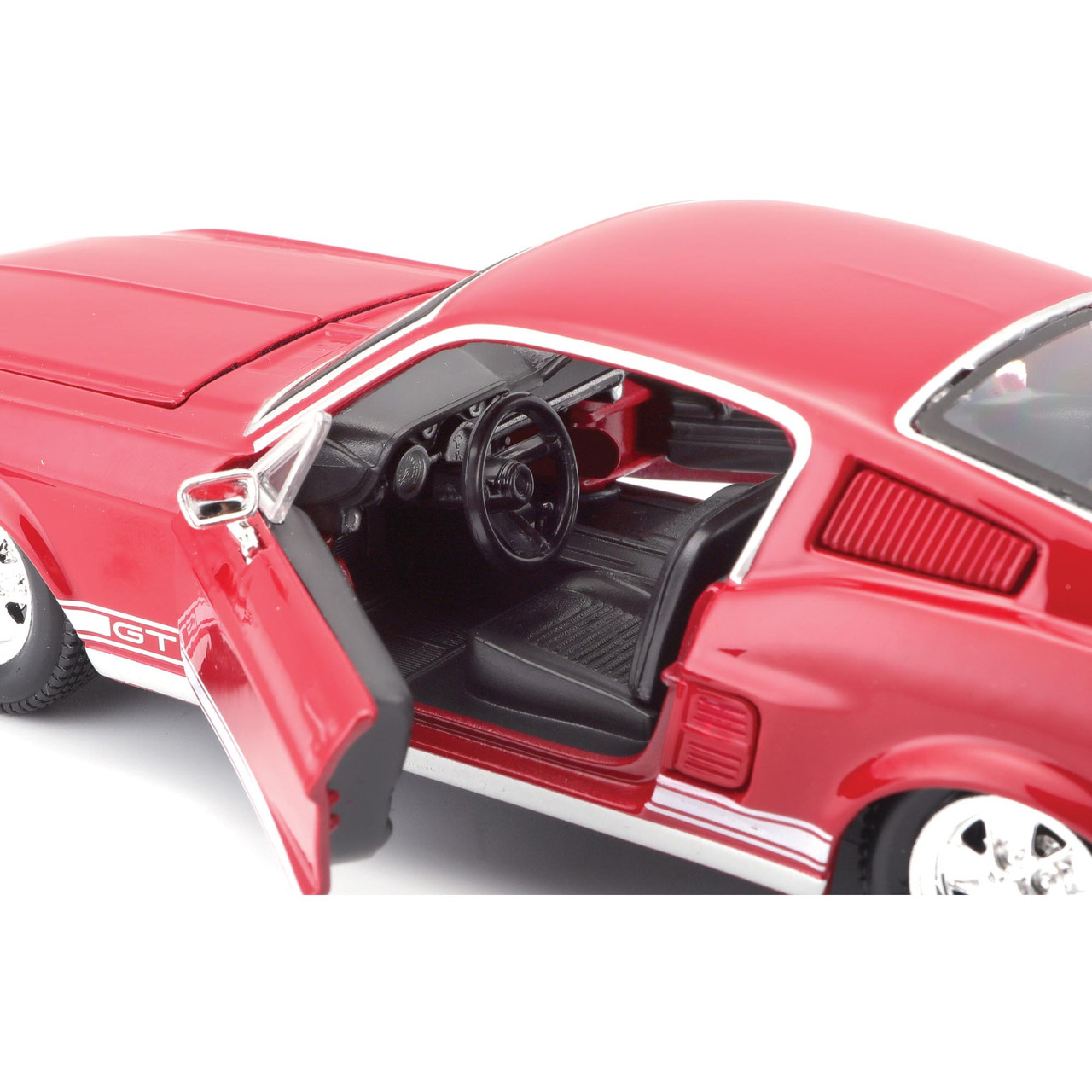 ミニカー 1967 FORD MUSTANG GT Amazon.com: 1/18 1967 Ford Mustang GT 2+2 Golden 50th Anniv