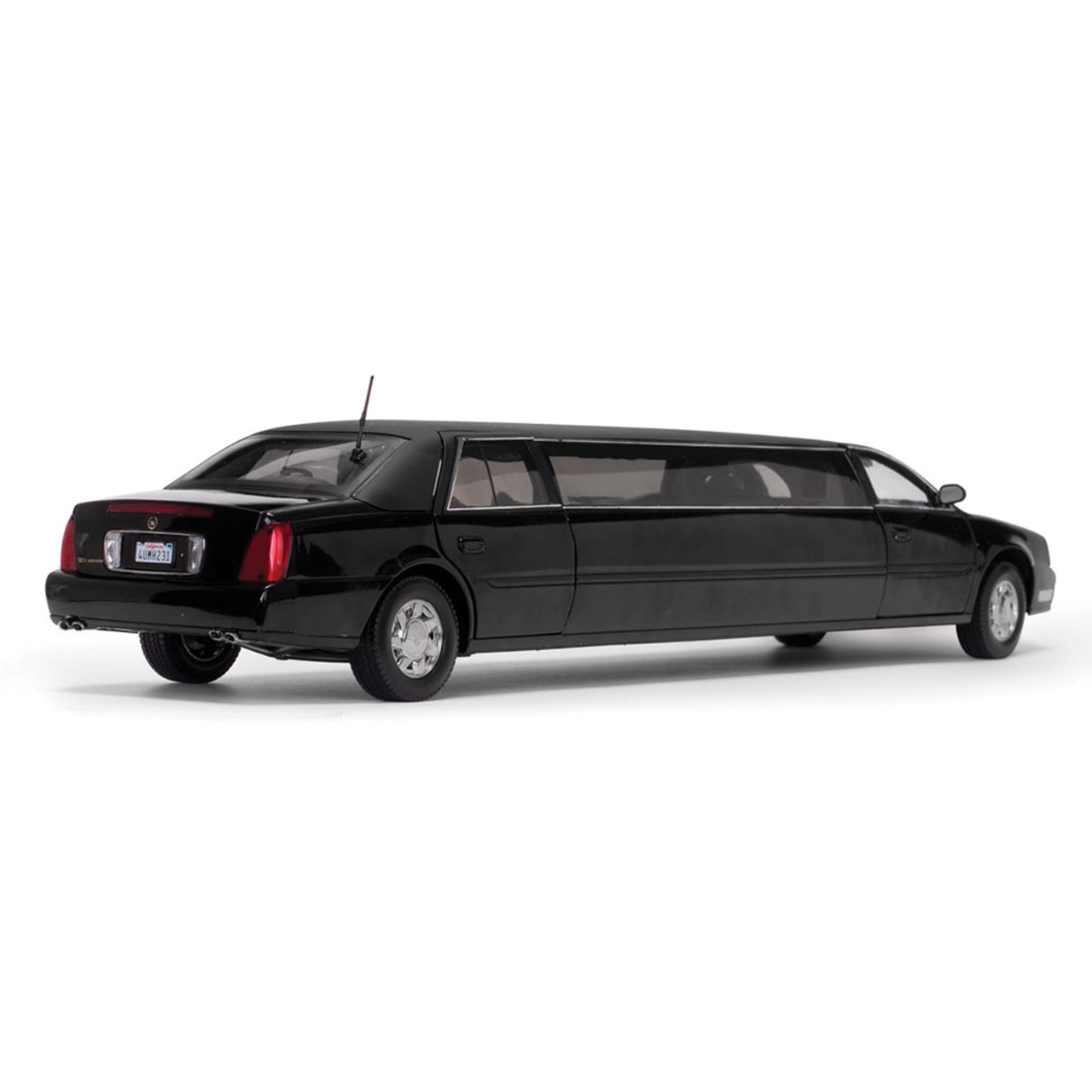 2004 Cadillac Deville Limousine - Black 1:18 Scale Diecast Model Car by  Sunstar