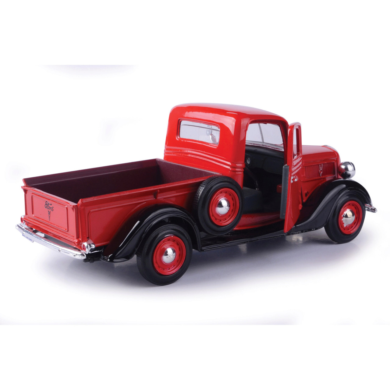 1937 Ford Pickup 1:24 Scale Diecast Model Truck by Motormax