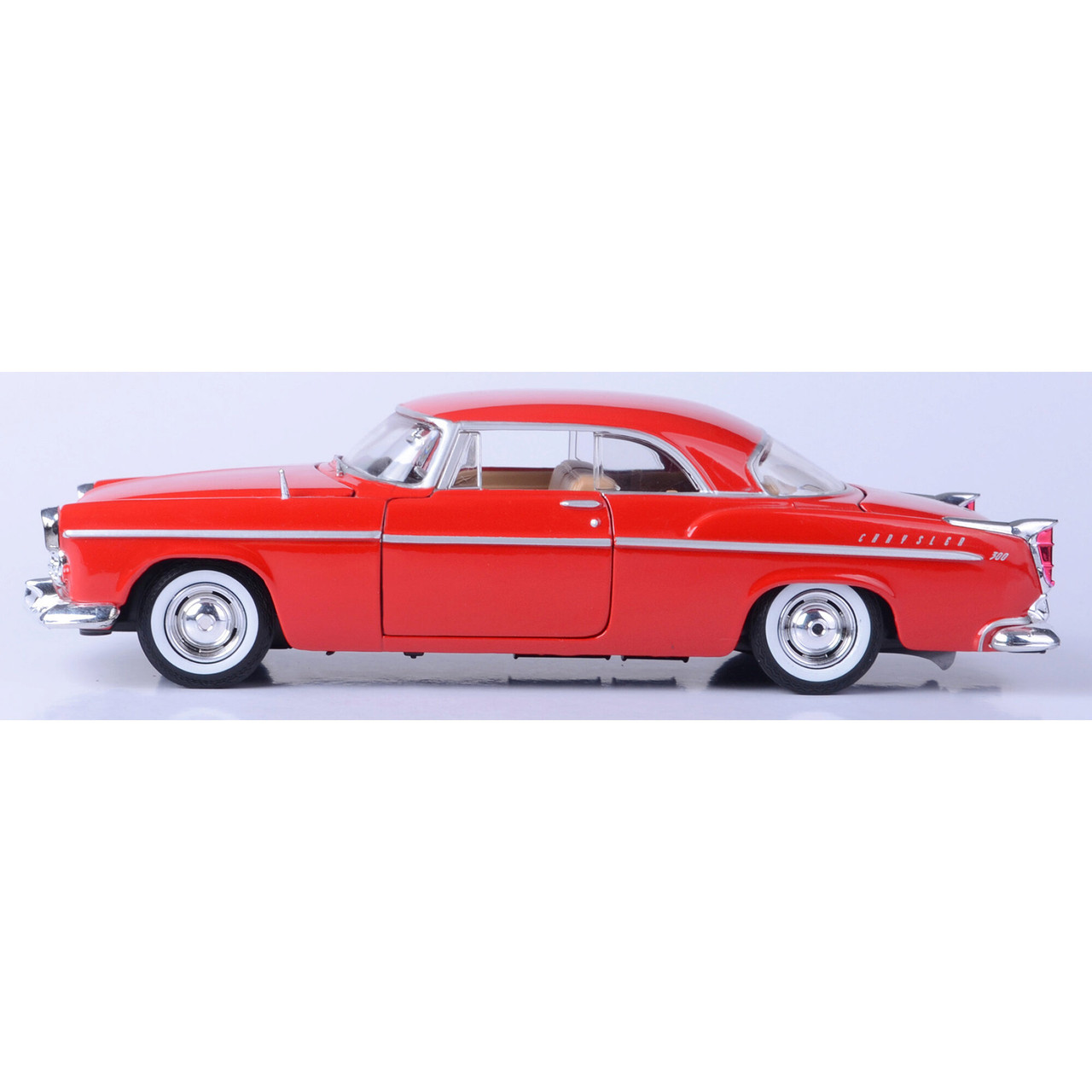 1955 Chrysler C300 Red Diecast Model Car | Motormax