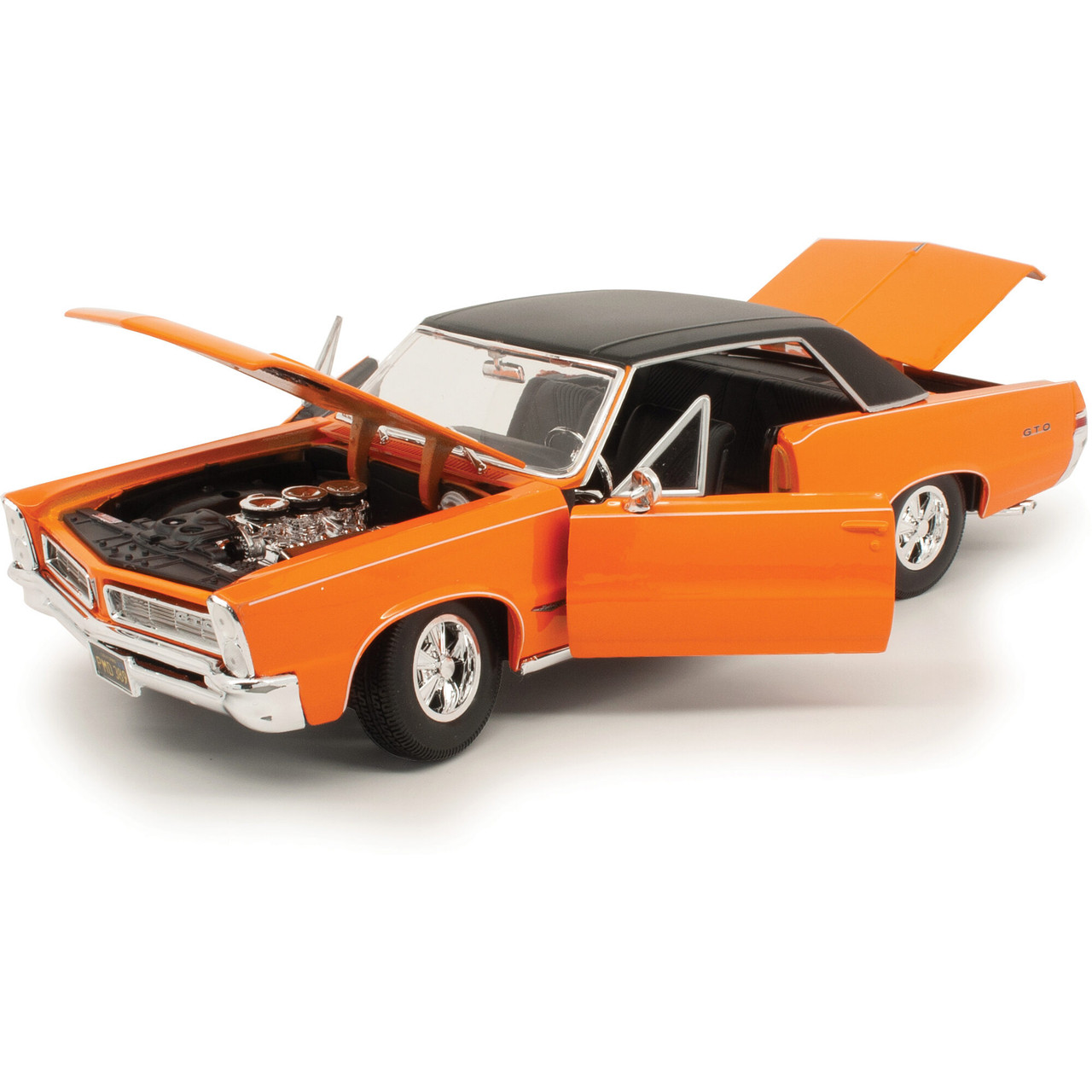 Amazon.com: Maisto 1965 Pontiac GTO [Grey] 1/18 : Arts