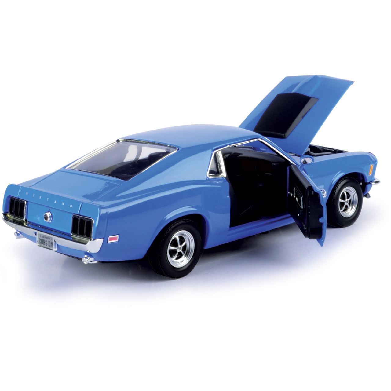 1970 Boss 429 Mustang - Blue 1:18 Scale Diecast Model by Motormax