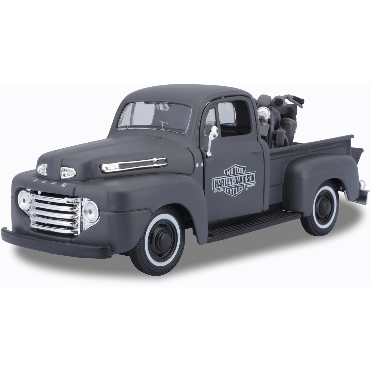 新品・未開封＞ Maisto 1948 FORD F-1 PICKUP/1942 WLA FLATHEAD 1/24