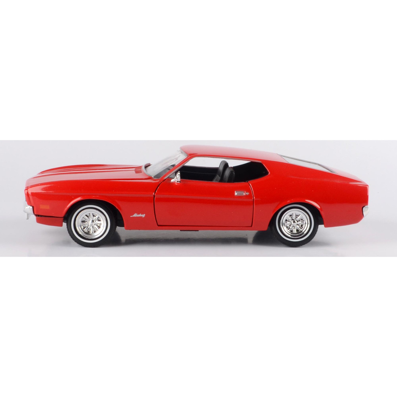 Ford Mustang Sportsroof 1971 Coupe 1:24 Scale Diecast Detailed Model Car in Red 