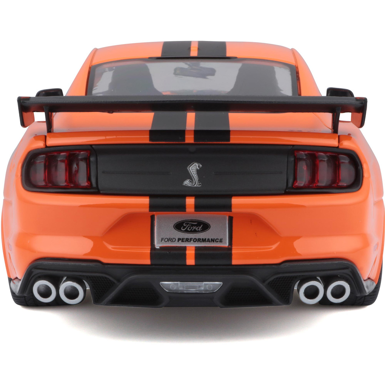 2020 Ford Shelby G.T. 500 - Orange 1:18 Scale Diecast Model Car by Maisto