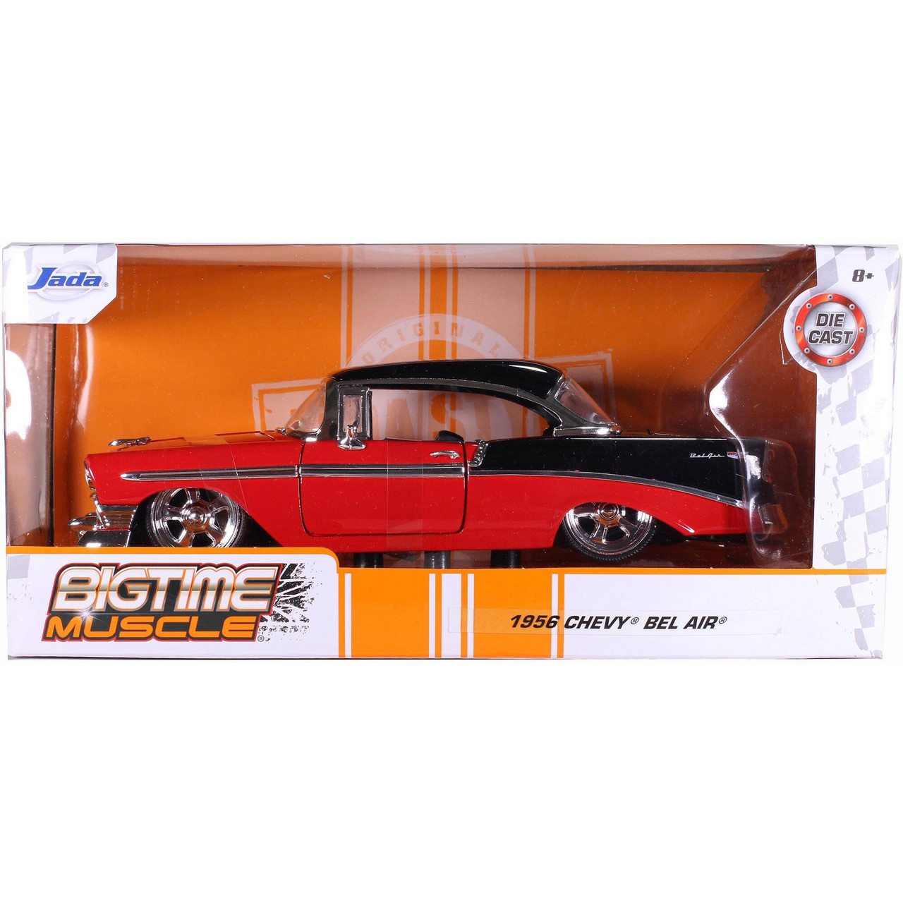 1956 Chevy Bel Air BTM 1:24 Scale Diecast Replica Model by Jada Toys