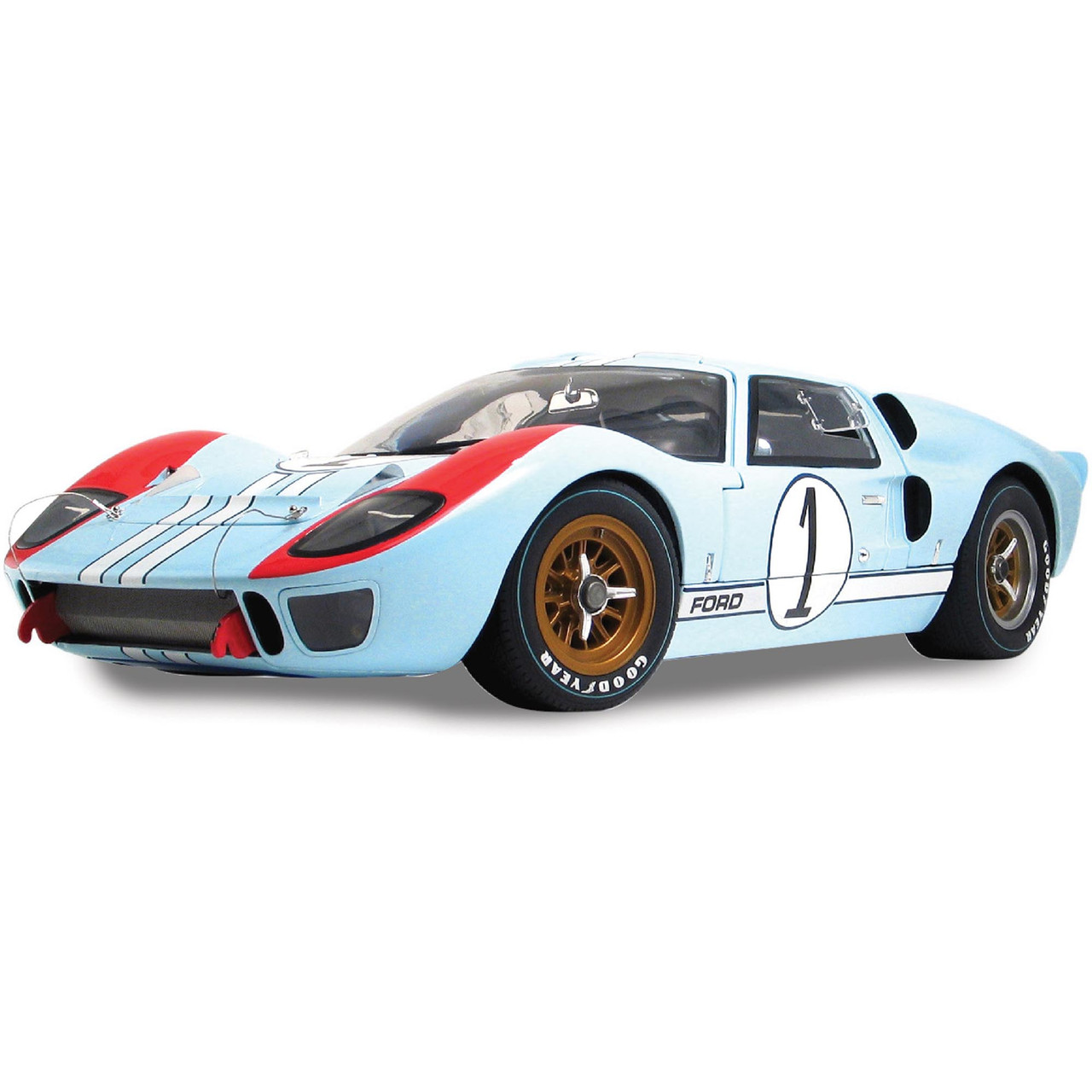 Ford GT-40 Le Mans 1966 Ken Miles 3D Model by davedesign