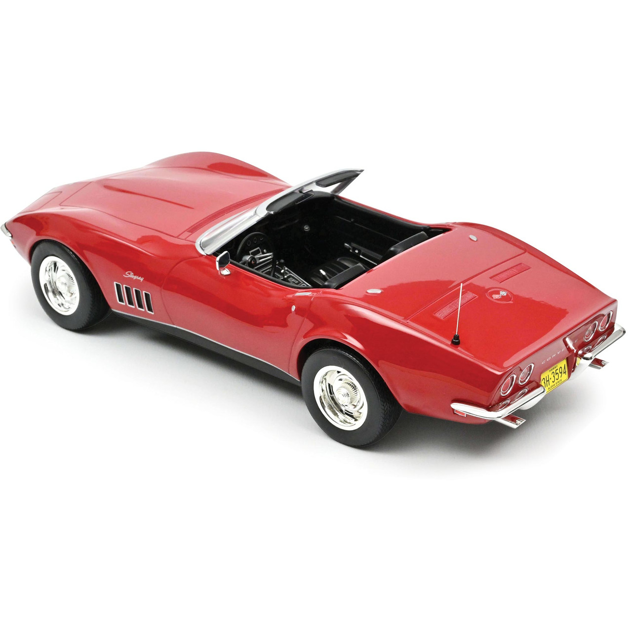 1969 Corvette Stingray Convertible - Red 1:18 Scale Diecast Replica Model  by Norev