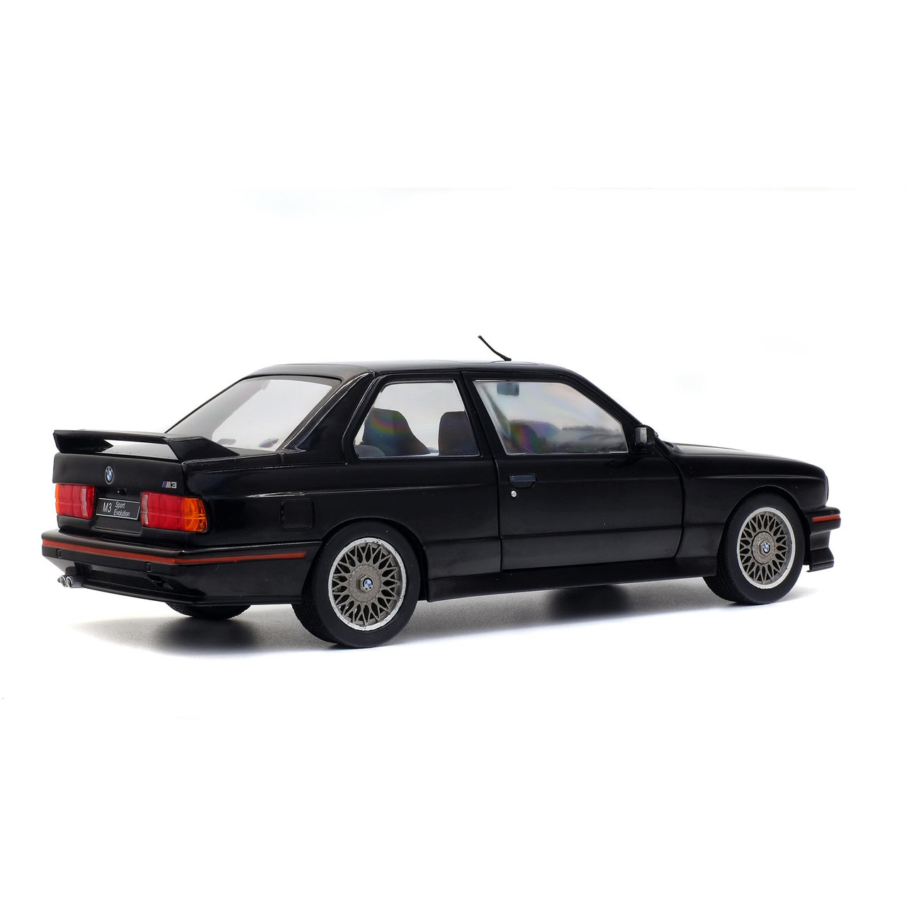 1990 BMW E30 M3 Sport EVO Glanzschwarz Diecast Model Car | Solido